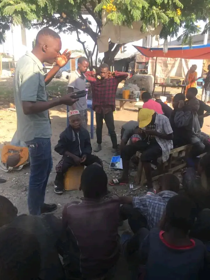 Nihurumie Child Group activity 24